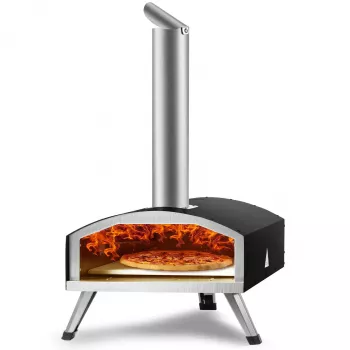 12-Inch Portable Pizza Oven + Charcoal Grill Guide