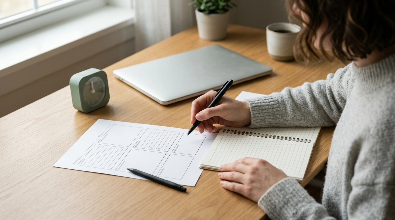 Move First, Think Forward: Printable Proactive Mindset Guide