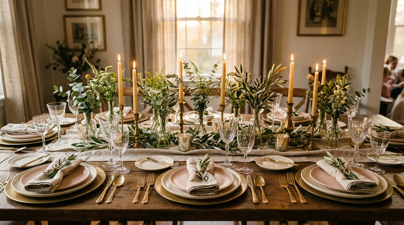 Special-Occasion Table Styling: A Simple Hosting Formula