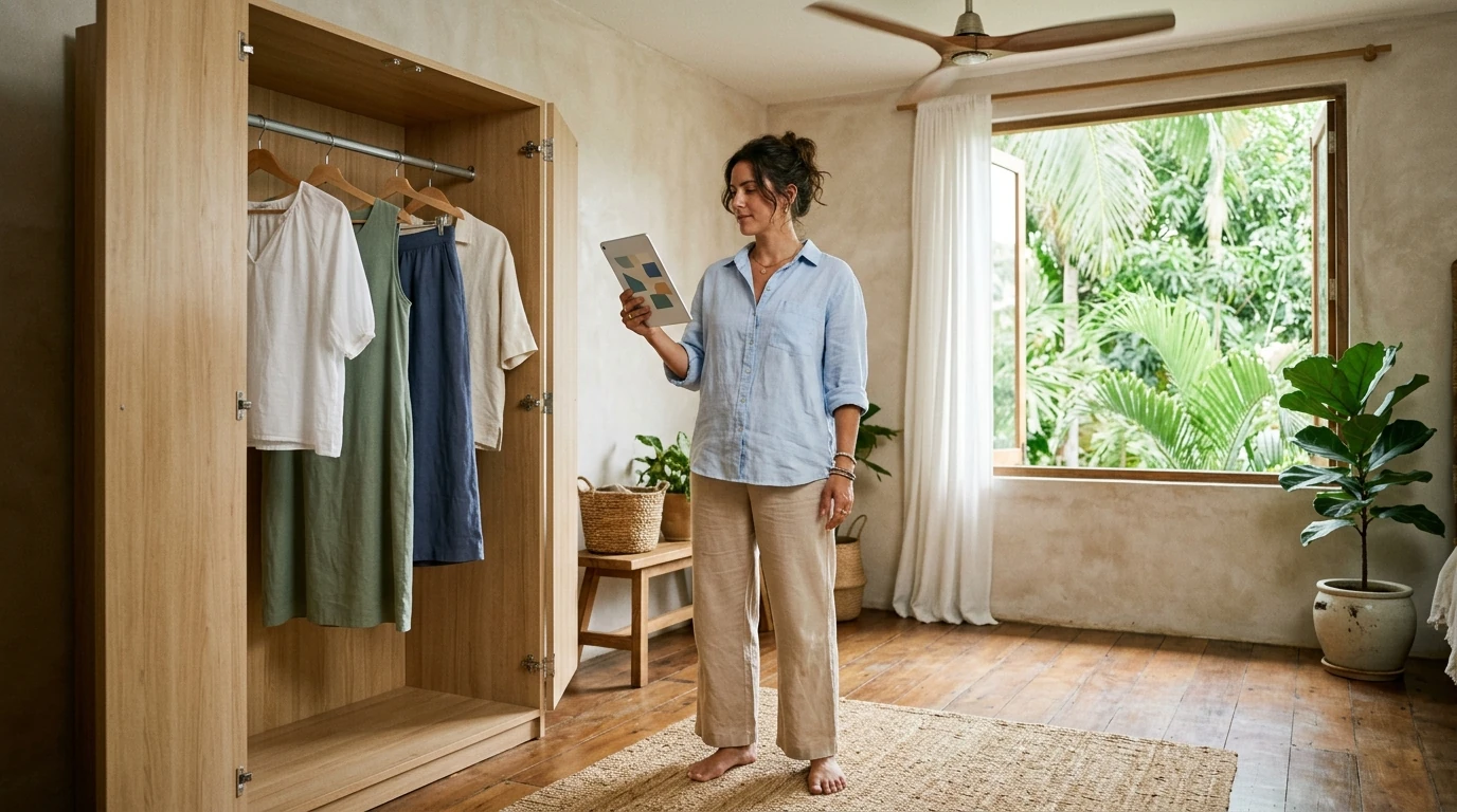 Humid Heat Outfits: Breathable Fabrics & Easy Capsule