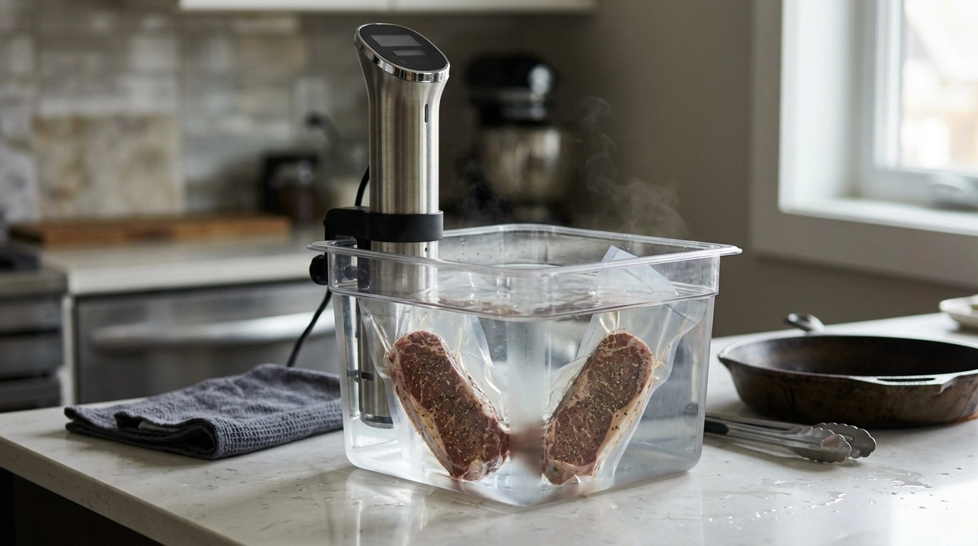 IPX7 Stainless Steel Sous Vide Circulator: 1200W Precision