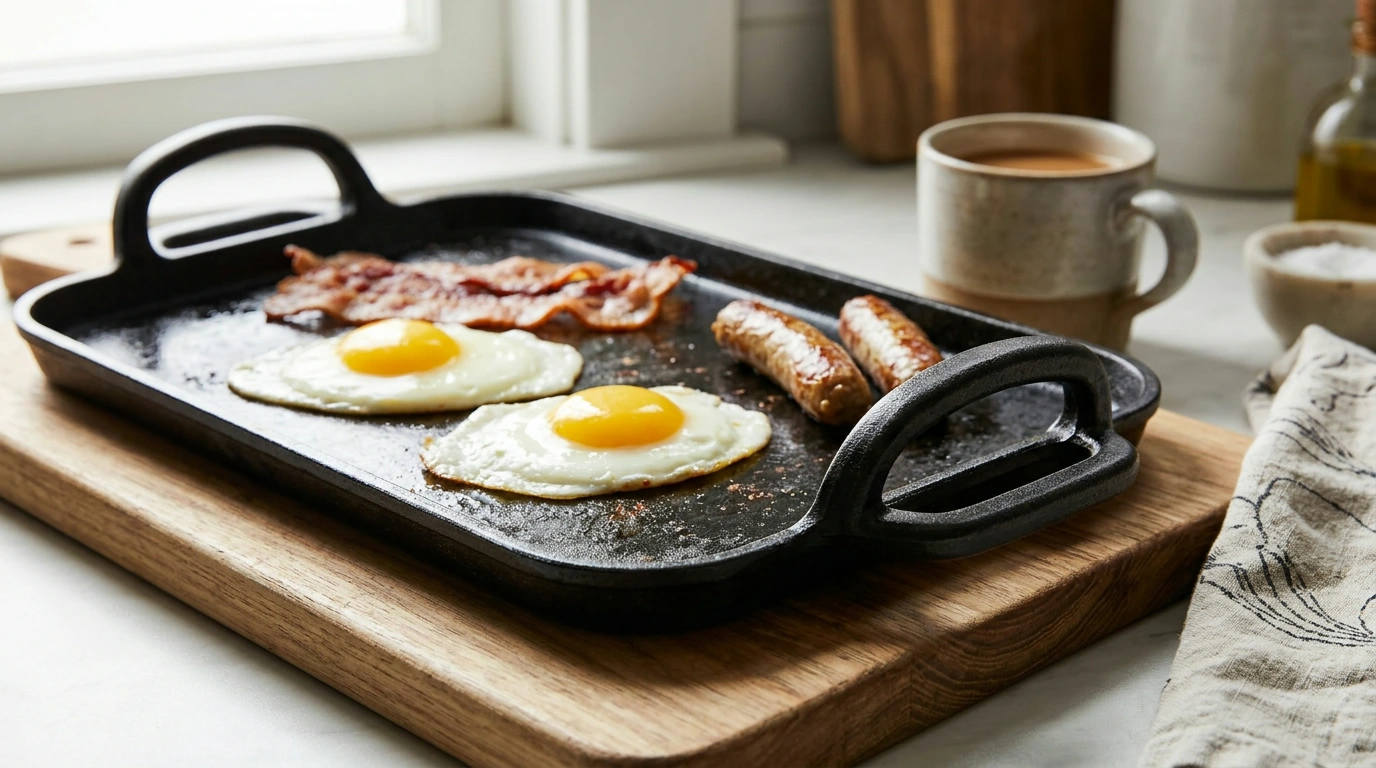 Choosing a Cast Iron Griddle With Handles