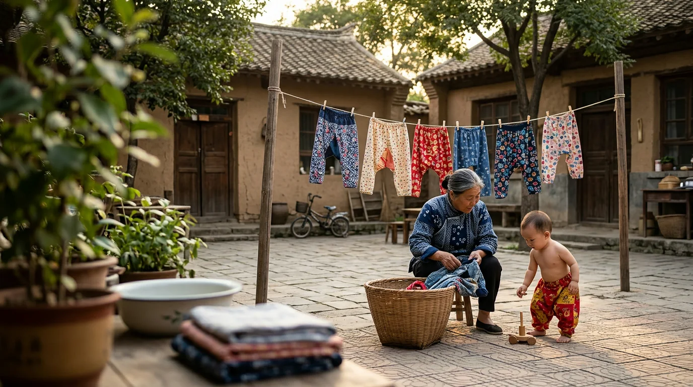 Kaidangku Explained: What Some Chinese Babies Wear