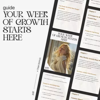 Weekly Growth Plan: AI Prompts for Focused Progress